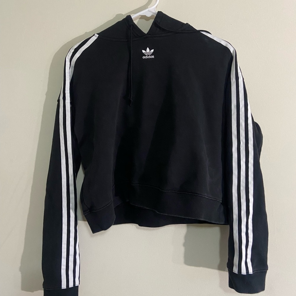 Cropped Adidas Hoodie